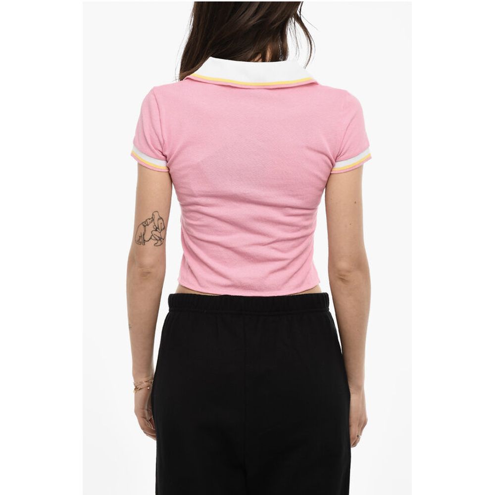 Dsquared² Cropped Asimmetrical Cut Polo