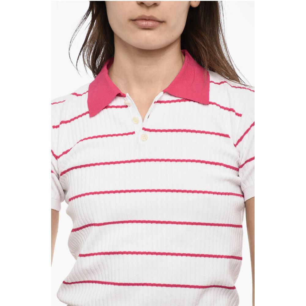 Dsquared² Two-Tone Striped Polo
