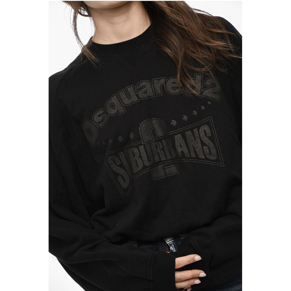 Dsquared² Cotton crew-neck Sweatshirt with Drawstring
