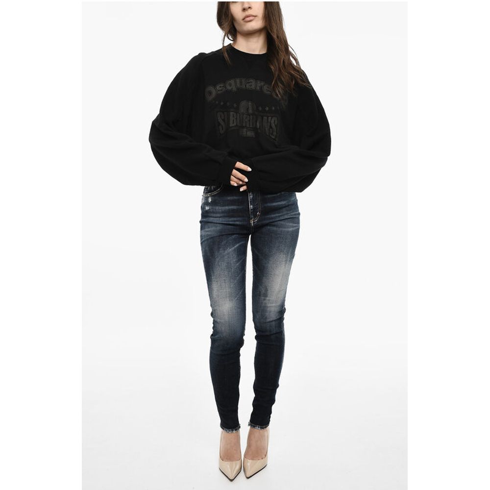 Dsquared² Cotton crew-neck Sweatshirt with Drawstring