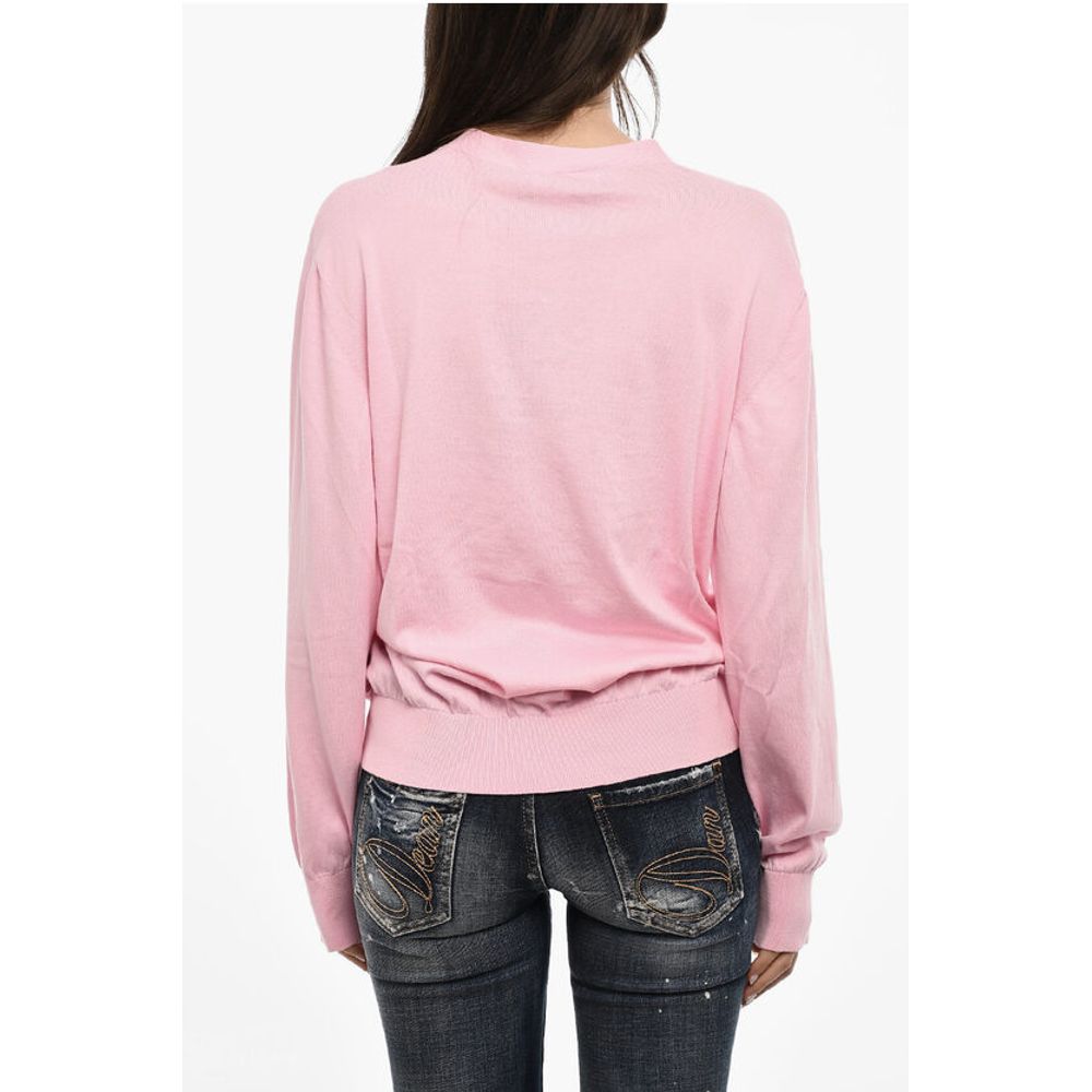 Dsquared² Lightweight Cotton Cardigan with Double Breast Pockets