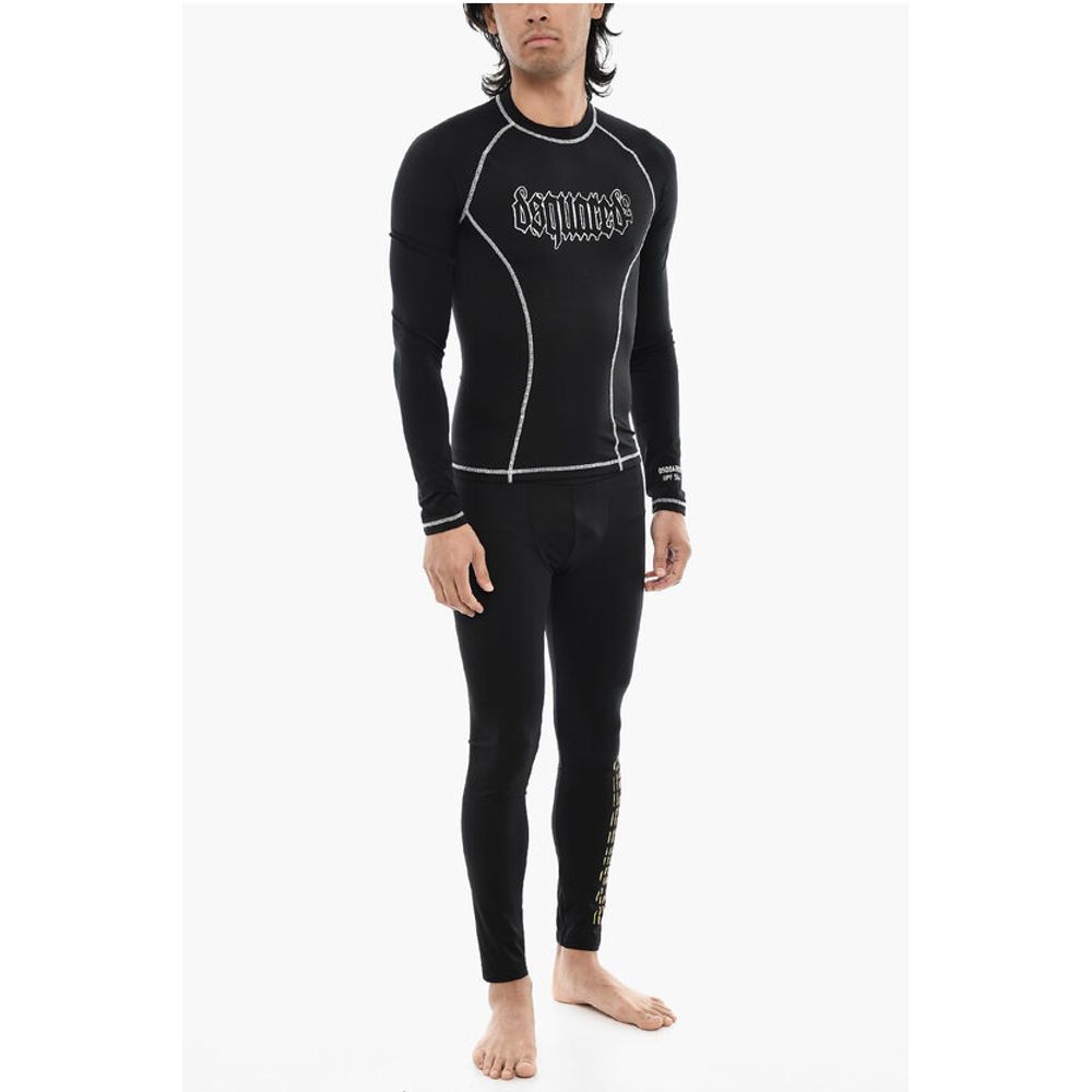 Dsquared² Slim Fit Sport T-shirt with Gothic Print