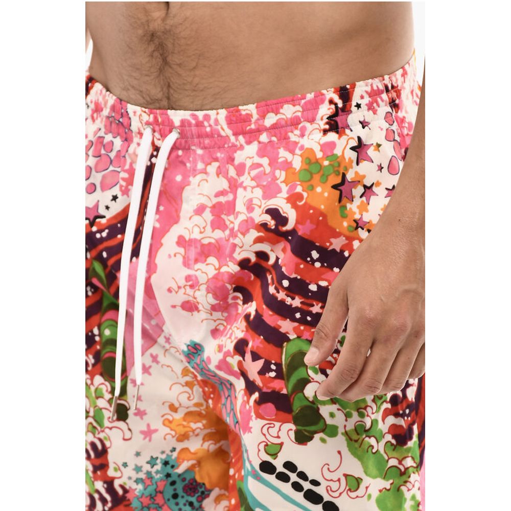 Dsquared² Allover Printed Swim Shorts