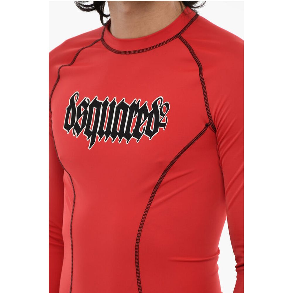Dsquared² Slim Fit Sport T-shirt with Gothic Print