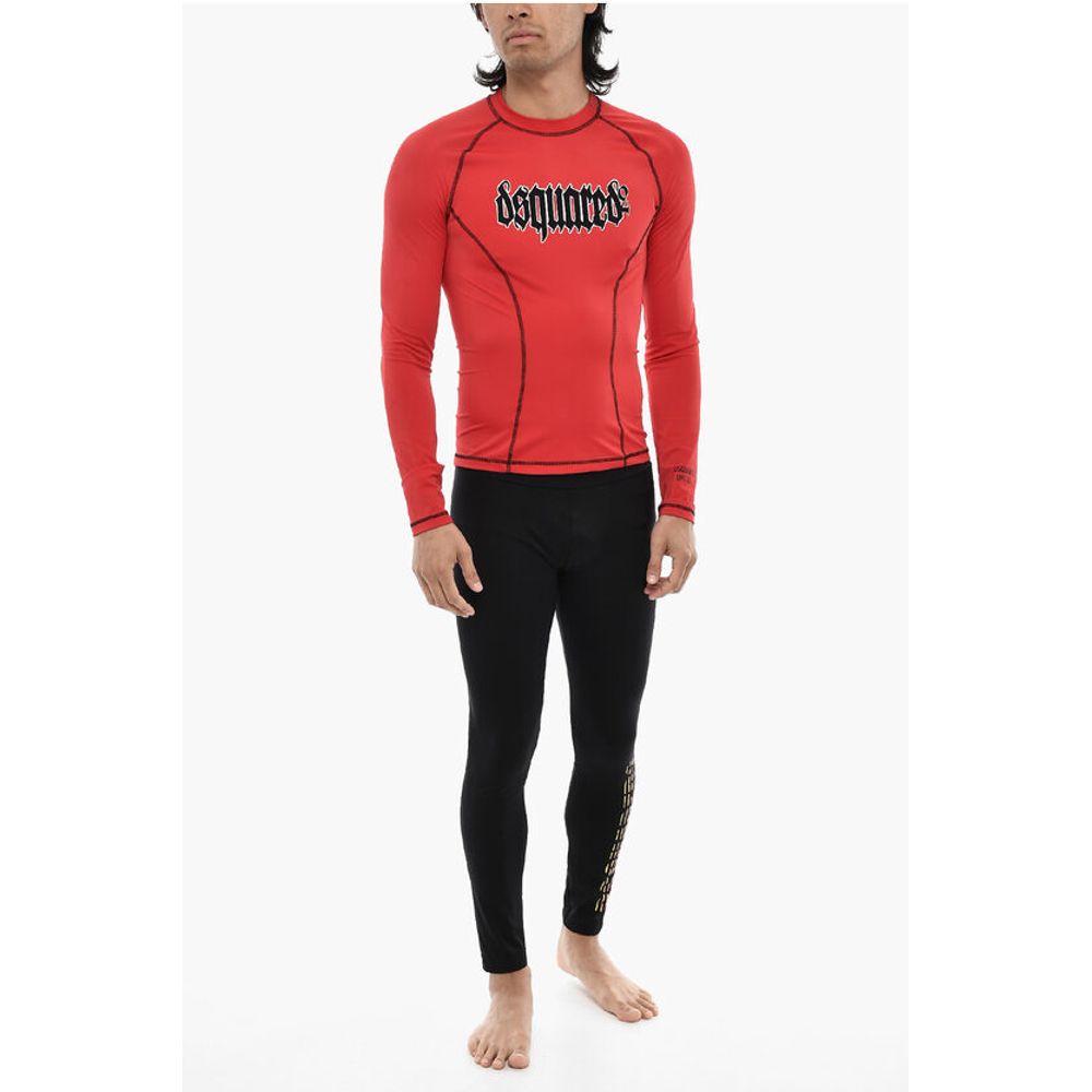 Dsquared² Slim Fit Sport T-shirt with Gothic Print