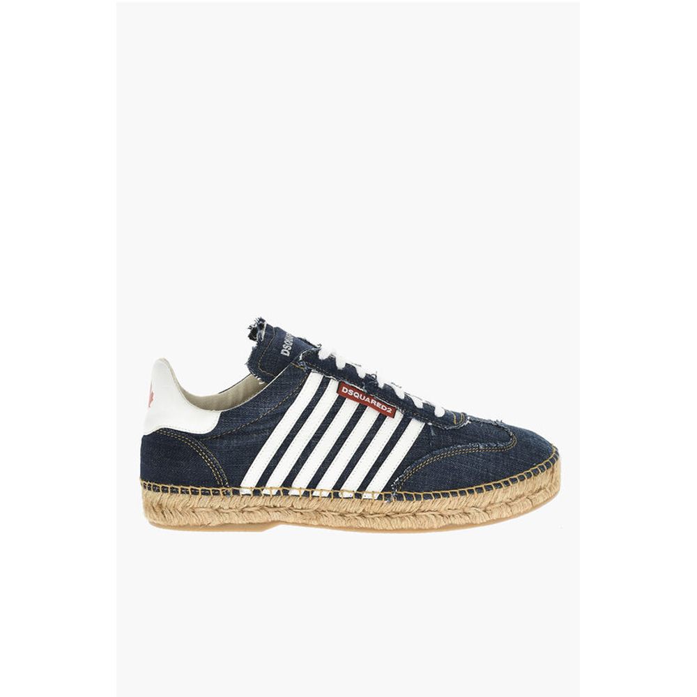 Dsquared² Denim Espadrillas Low-Top Sneakers