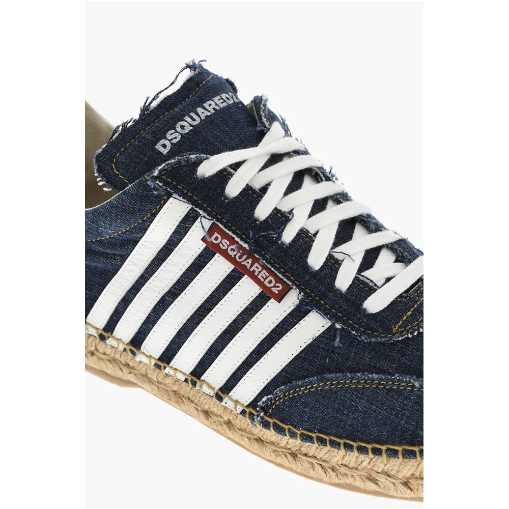 Dsquared² Denim Espadrillas Low-Top Sneakers