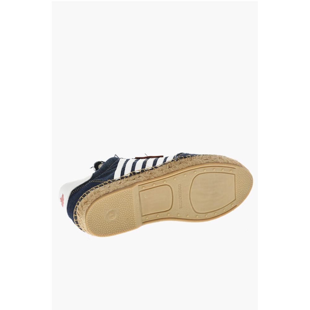 Dsquared² Denim Espadrillas Low-Top Sneakers