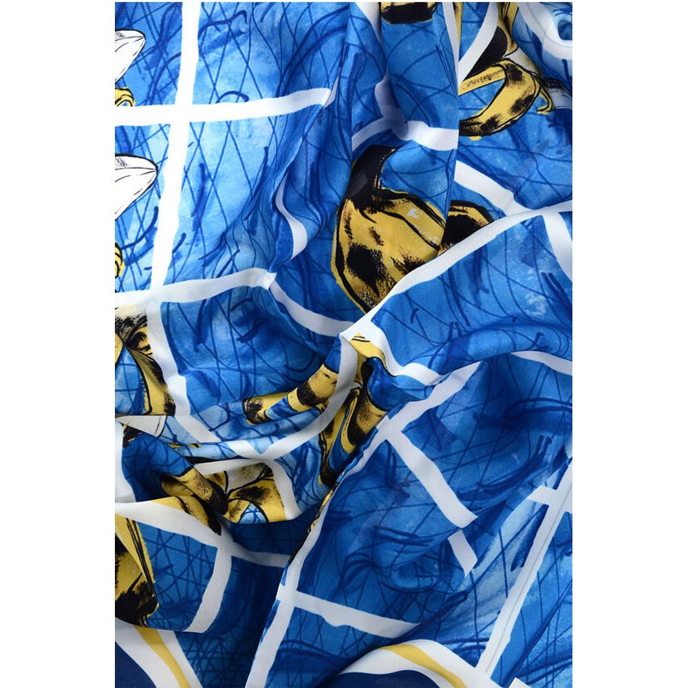 Dsquared² Banana Printed Silk Foulard