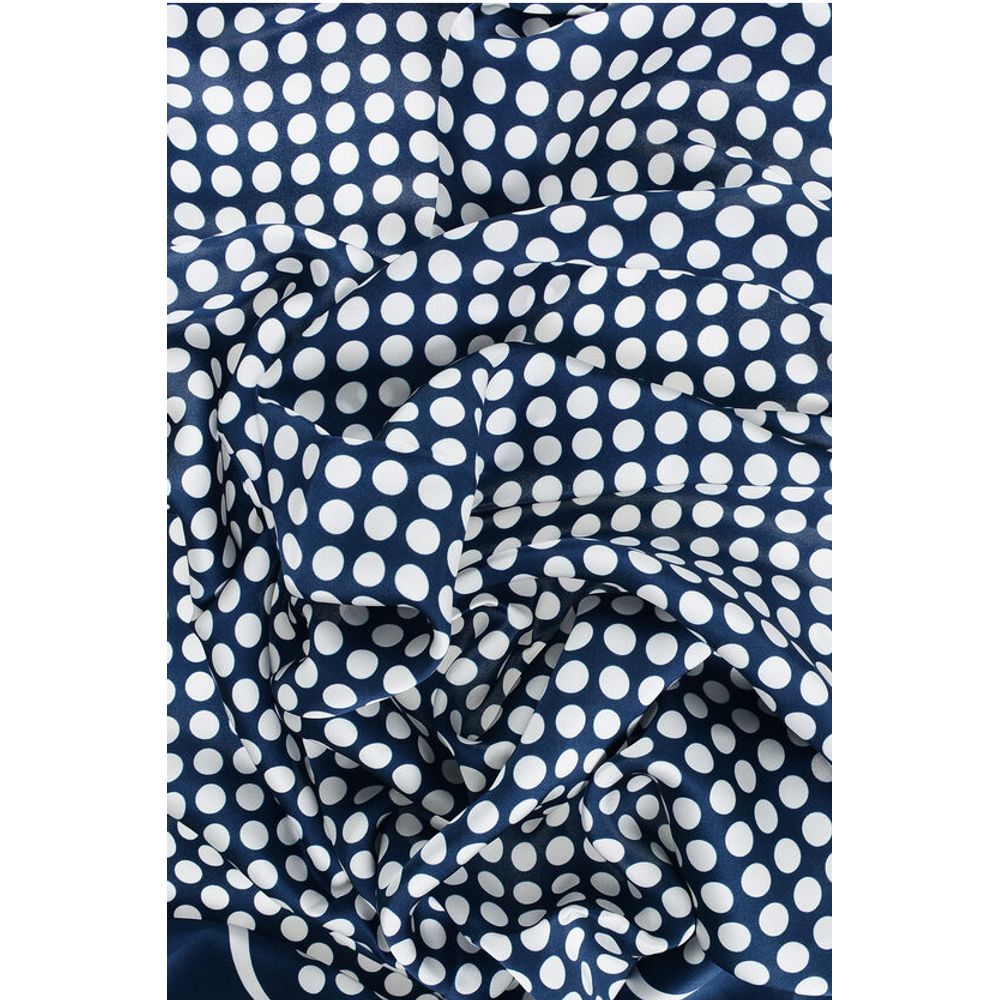 Dsquared² Polka Dots Silk Foulard