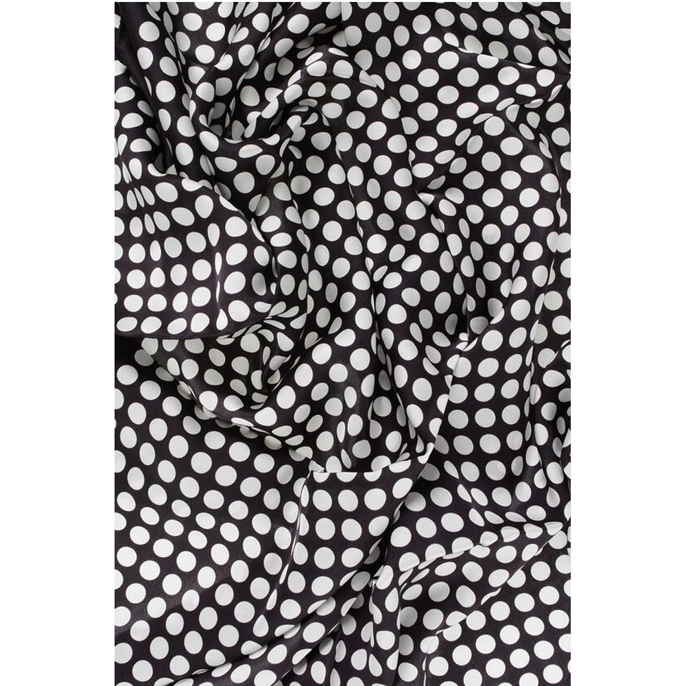 Dsquared² Polka Dots Silk Foulard