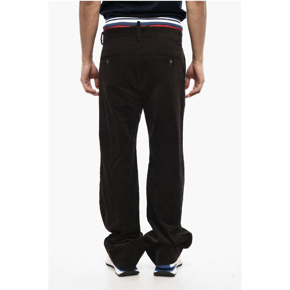 Dsquared² Loose Fit Corduroy Pants