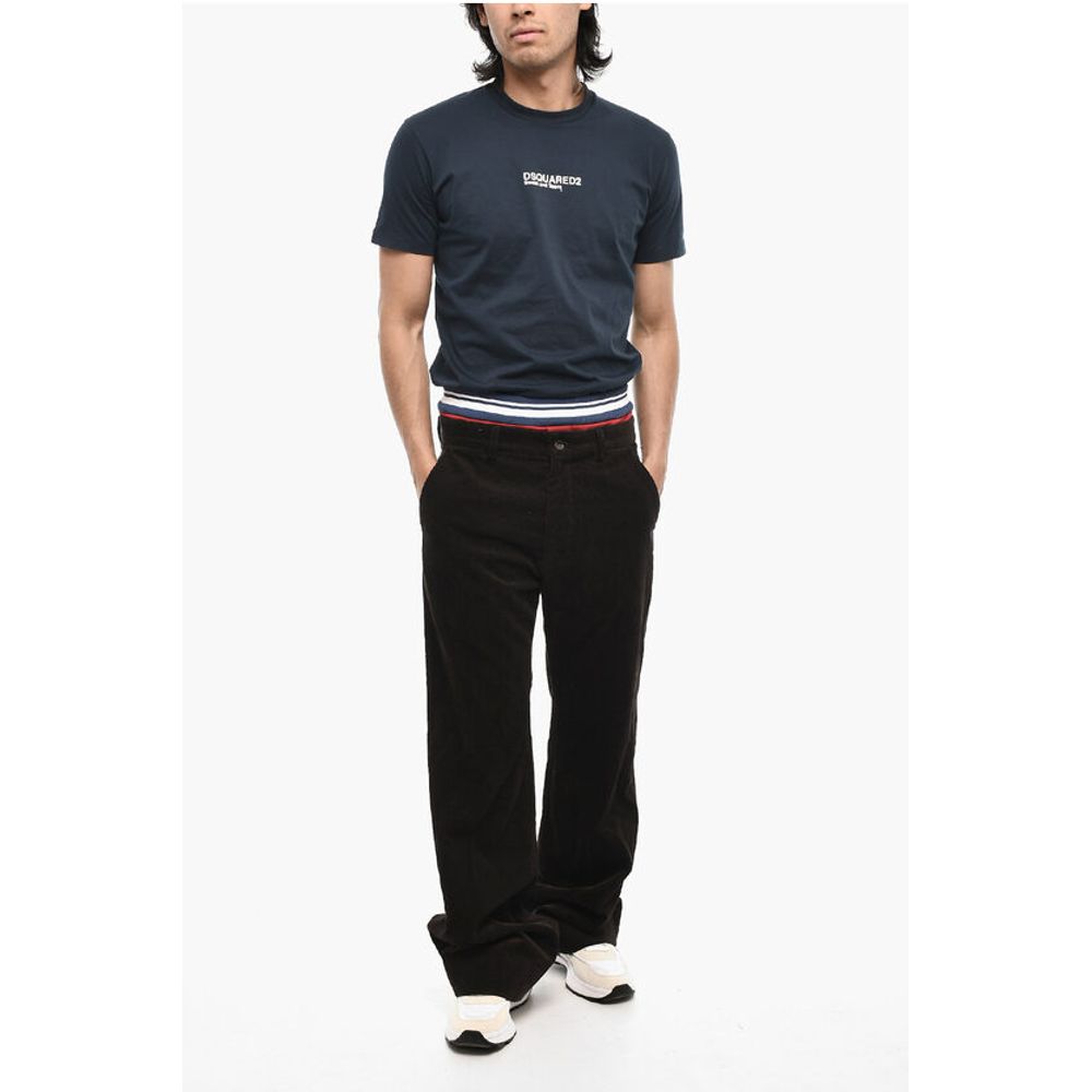 Dsquared² Loose Fit Corduroy Pants