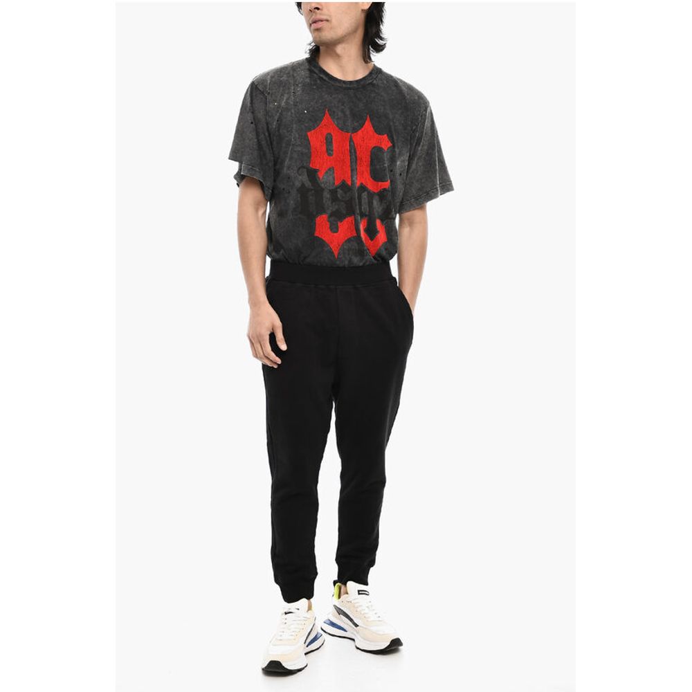 Dsquared² 2 Pockets Fleeced Cotton Joggers