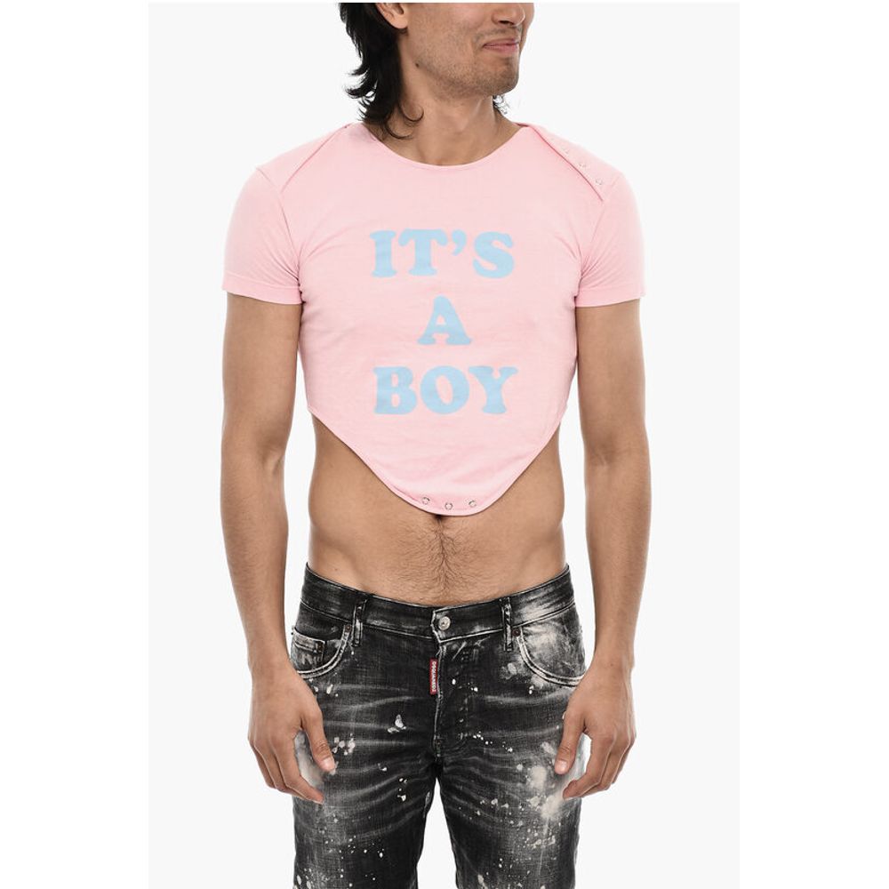 Dsquared² Cropped Crew-neck T-shirt
