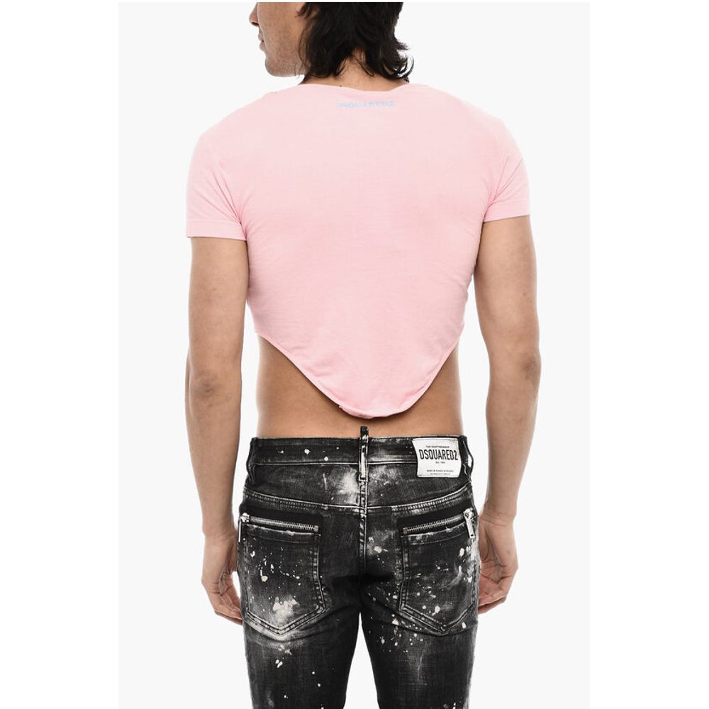 Dsquared² Cropped Crew-neck T-shirt