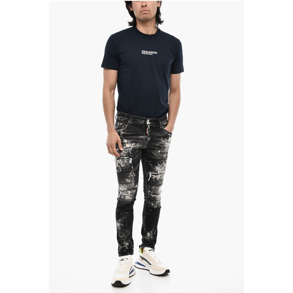 Dsquared² Acid Wash Distressed SUPER TWINKY Jeans