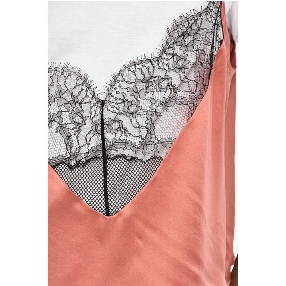 Dsquared² Underwear Cotton Crew-neck T-shirt with Top Detail