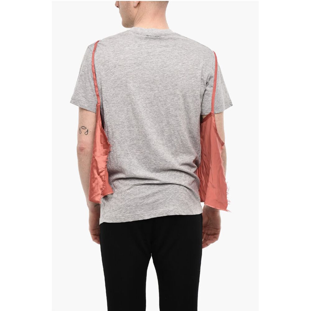 Dsquared² Crew-Neck Underwear T-shirt with Satin Detail