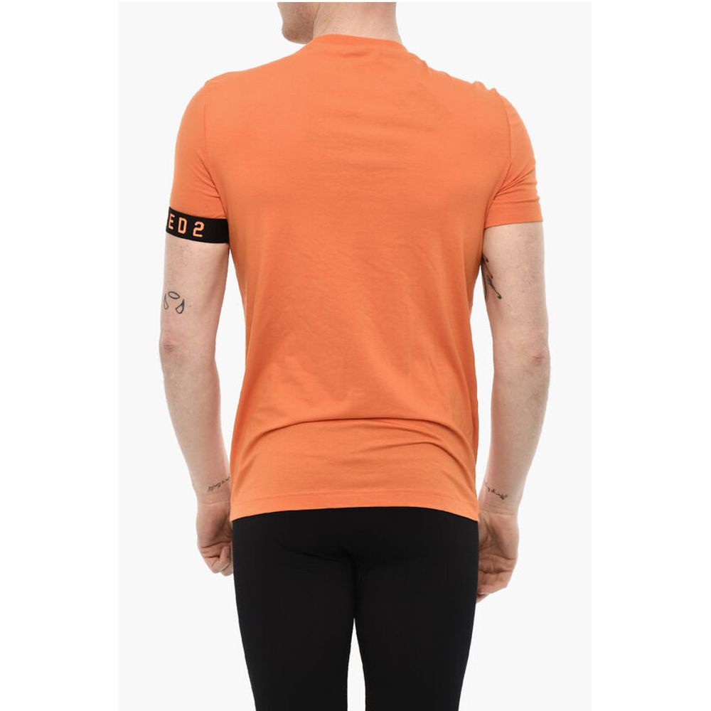 Dsquared² Solid Color Underwear Crew-neck T-shirt