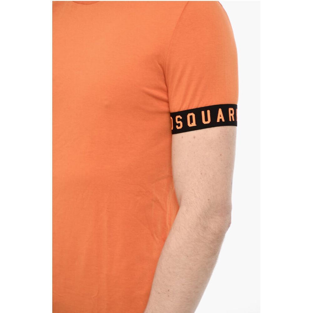 Dsquared² Solid Color Underwear Crew-neck T-shirt