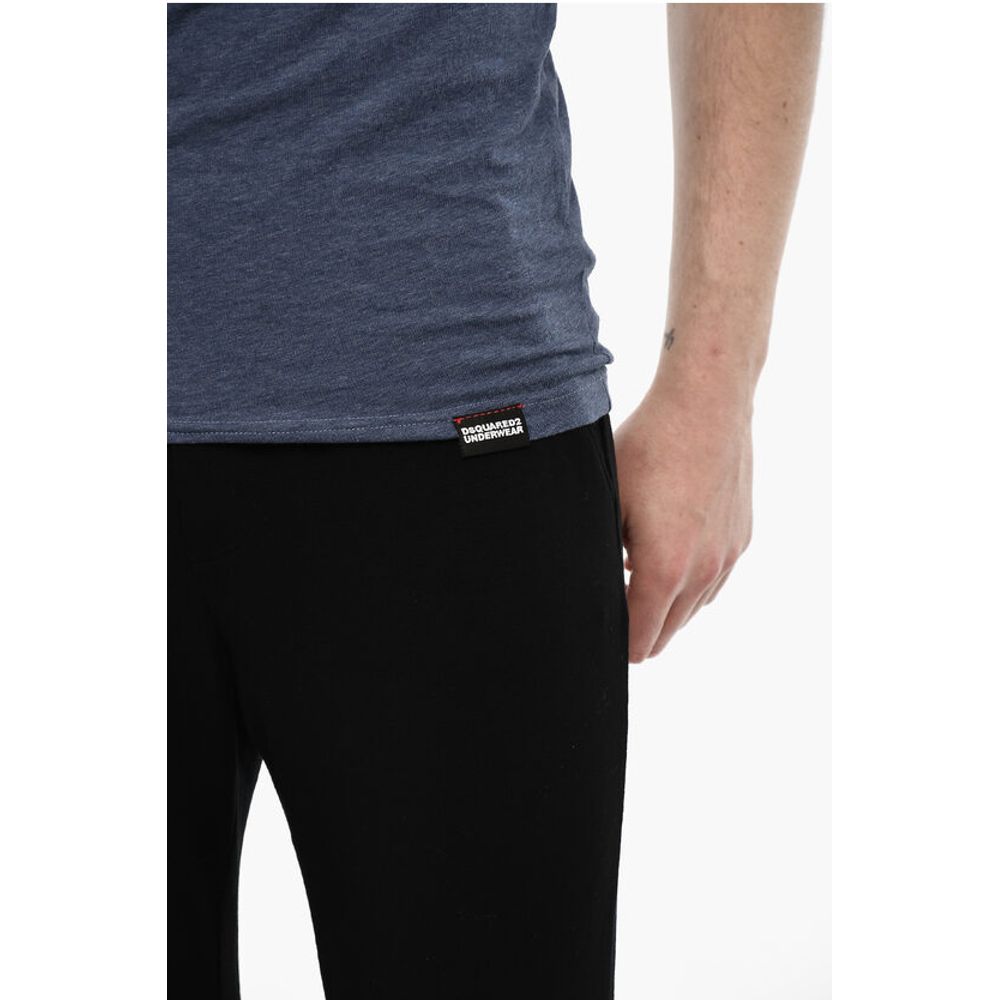 Dsquared² Cotton Underwear Tank Top With Contrasting Trim