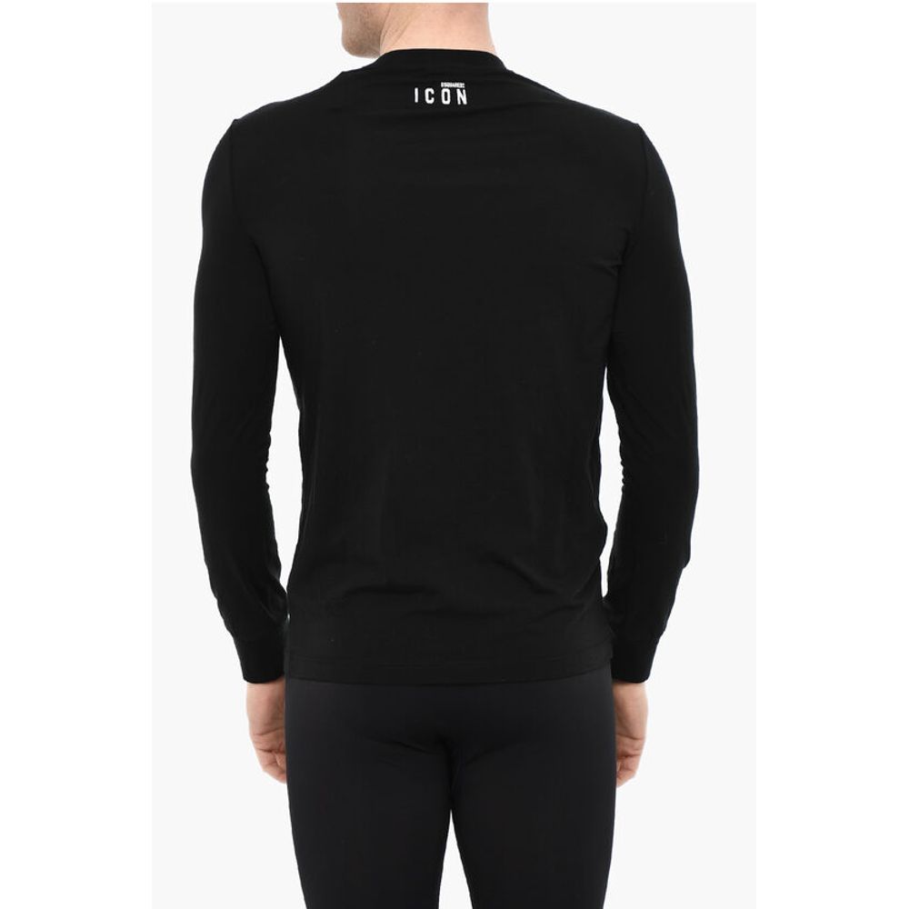 Dsquared² Long Sleeve Underwear Crew-neck T-shirt