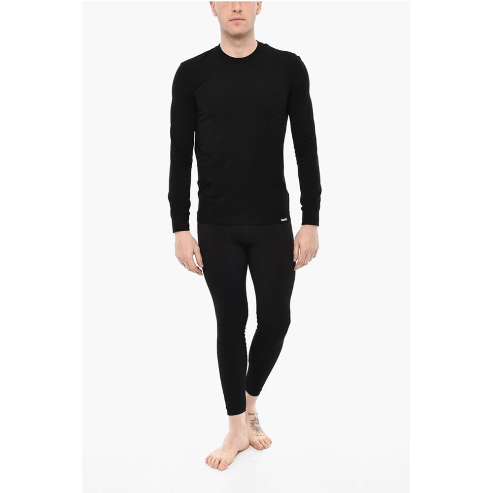 Dsquared² Long Sleeve Underwear Crew-neck T-shirt