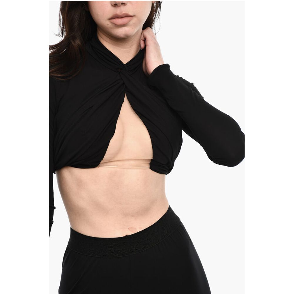 Dsquared² Deep Neckline Crossed Top