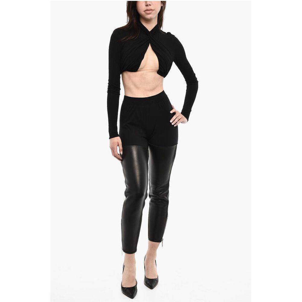 Dsquared² Deep Neckline Crossed Top