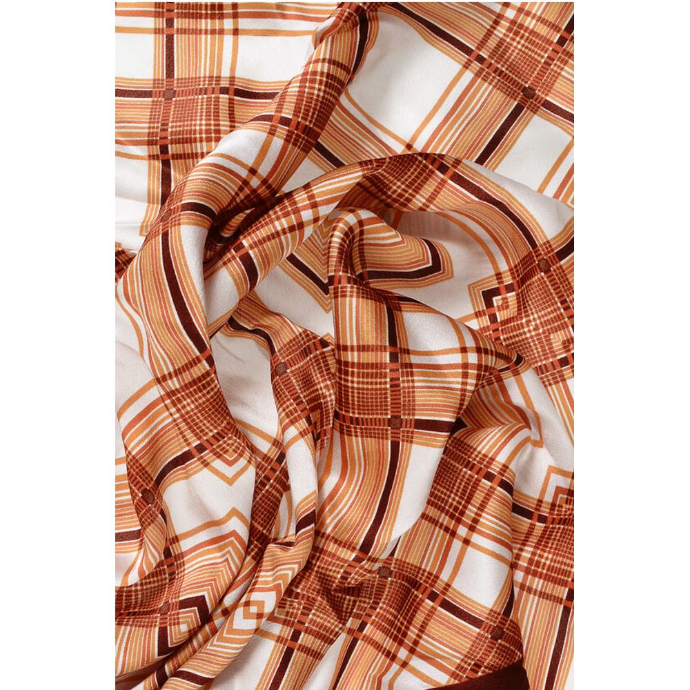 Dsquared² Checked Silk Foulard