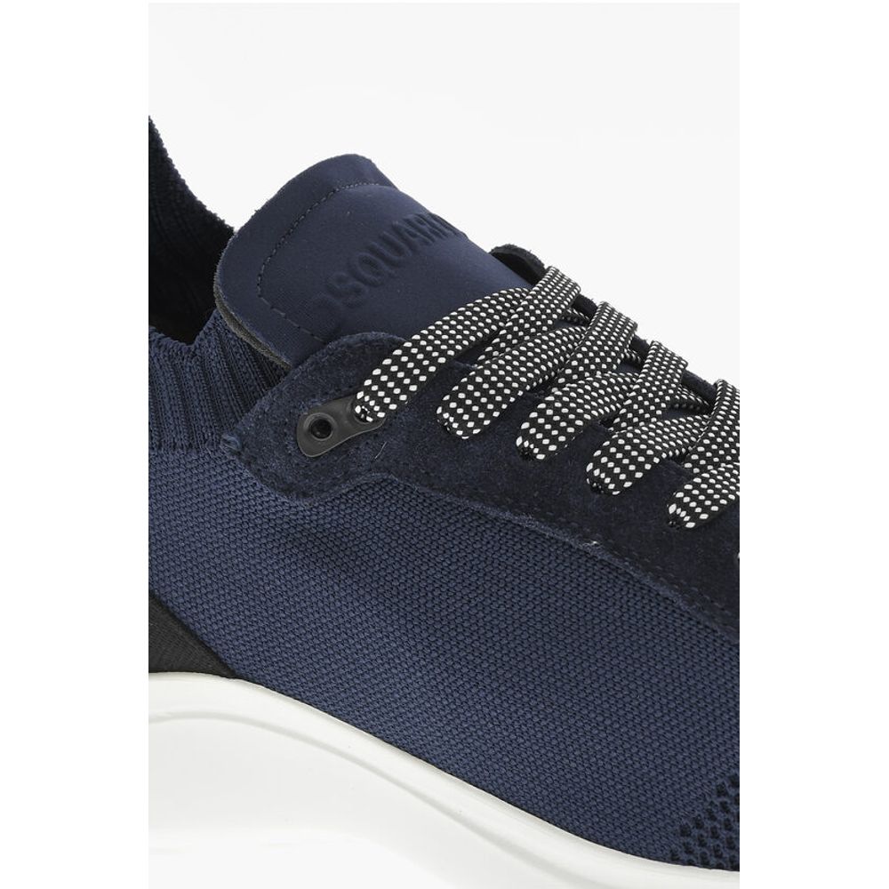 Dsquared² Sock Low-Top FLY Sneakers With Printed Logo