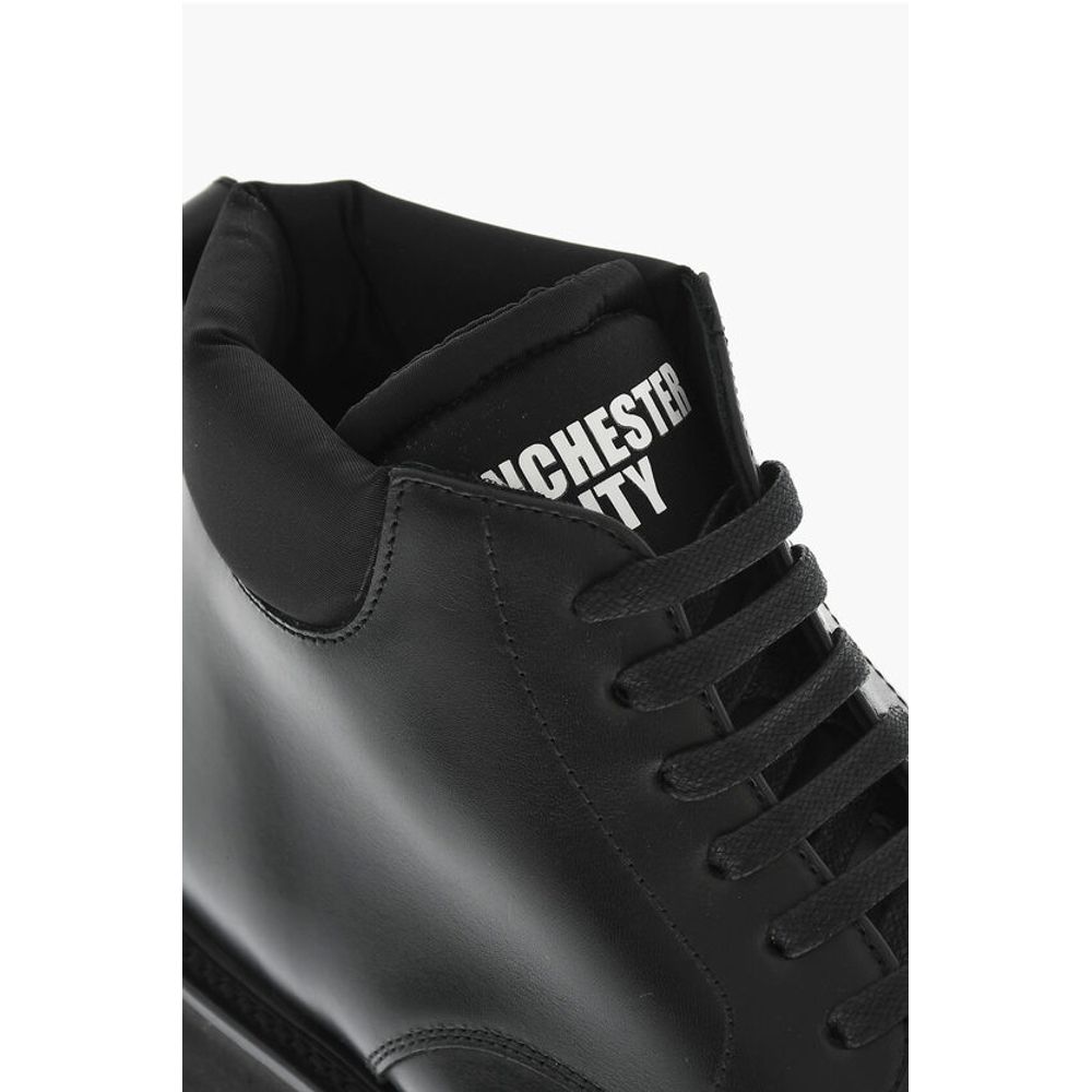 Dsquared² Lace-Up MANCHESTER Leather Booties