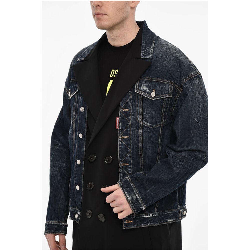 Dsquared² Double Layer Double Breasted Coat