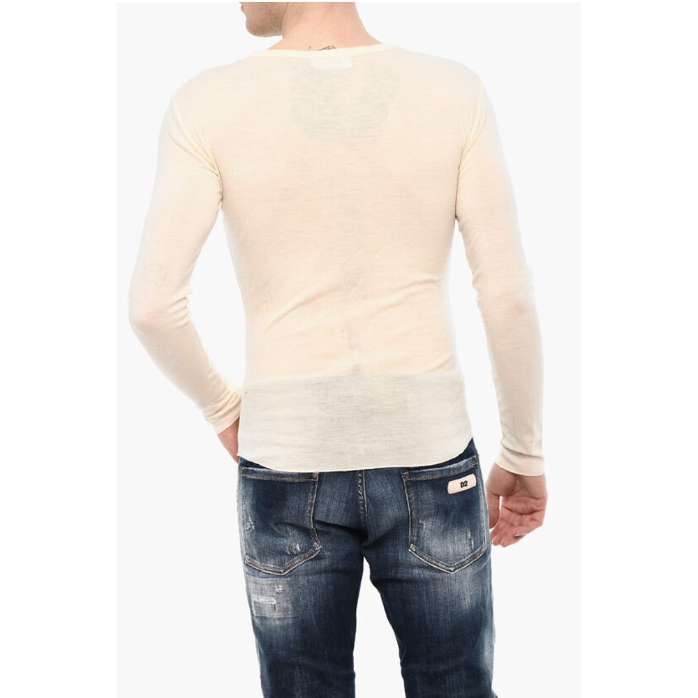 Dsquared² Slim Fit Crew-neck T-shirt with Frontal Print