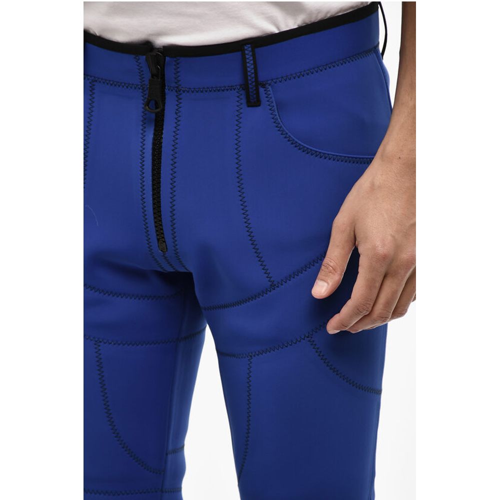 Dsquared² Visible Stitching Slim Fit Nylon Pants
