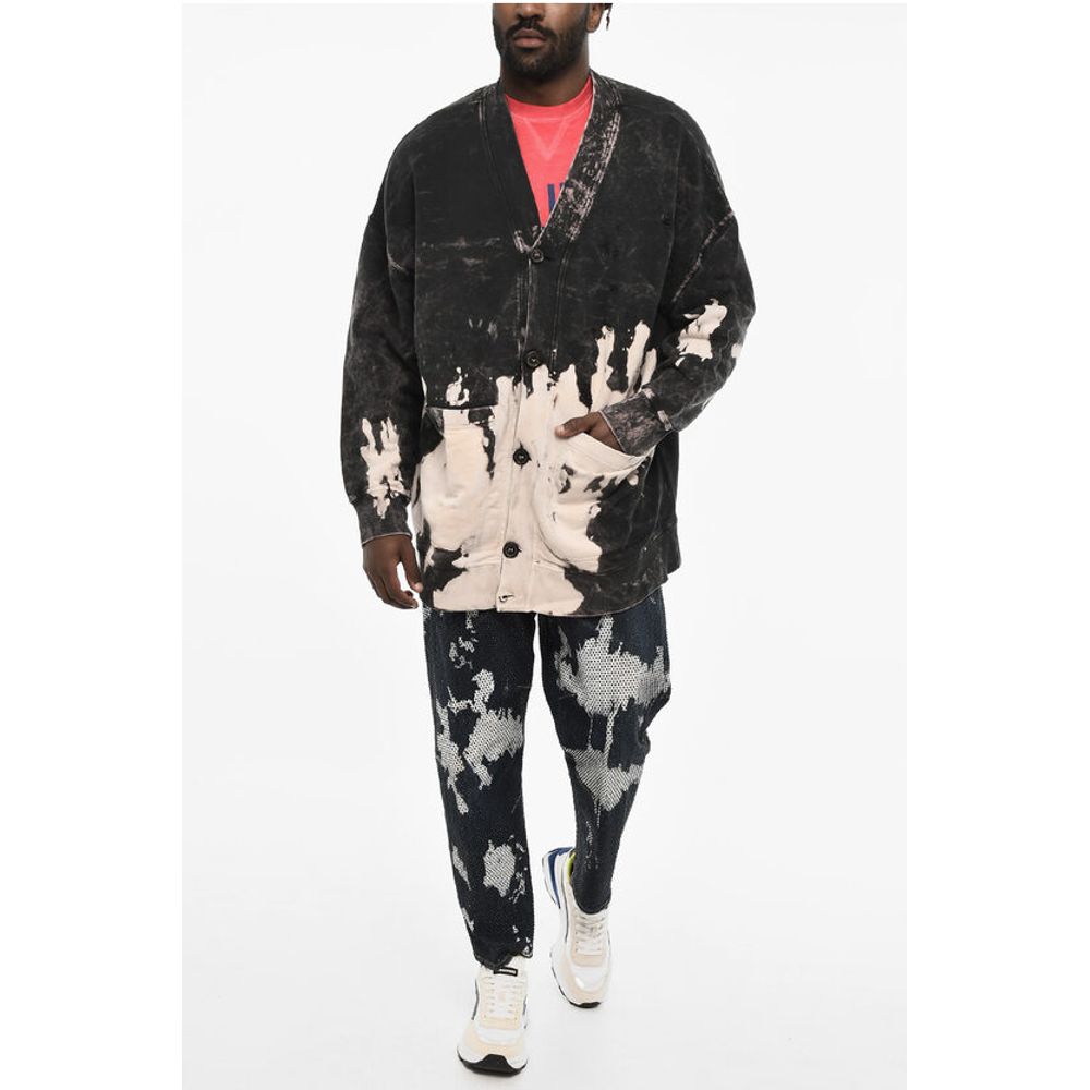 Dsquared² Acid Wash Effect Crew-neck Sweatshirt
