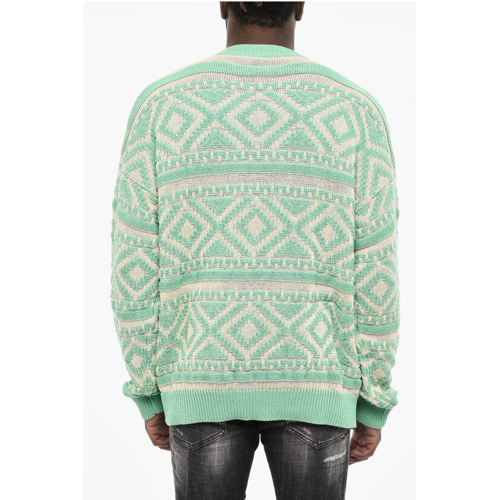 Dsquared² Embroidered Two-Tone Sweater