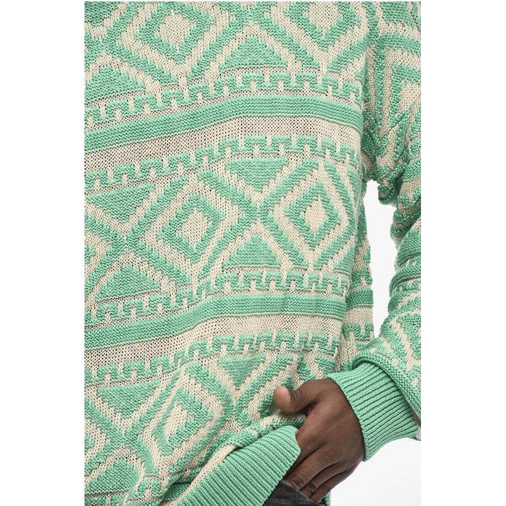 Dsquared² Embroidered Two-Tone Sweater