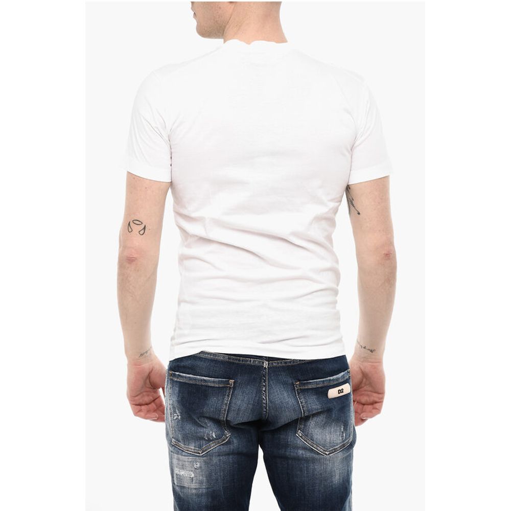 Dsquared² Cotton ICON Crew-neck T-shirt with Print