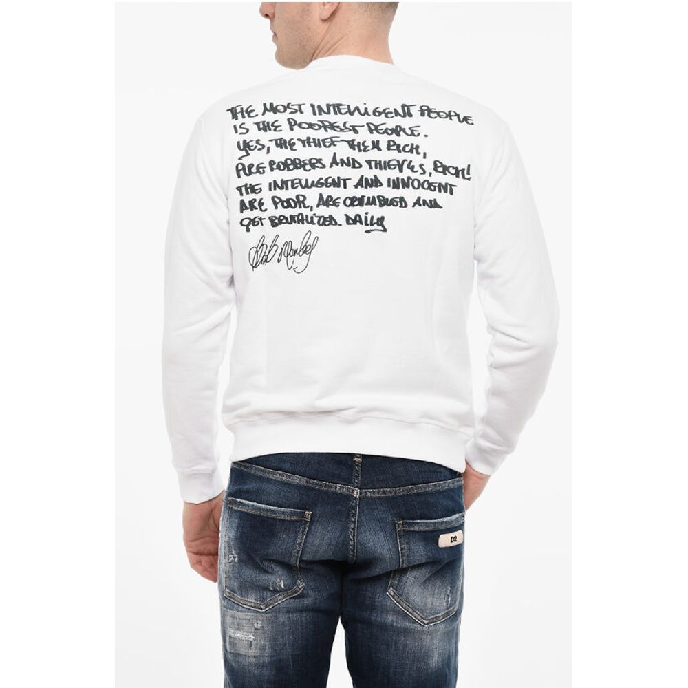Dsquared² Contrasting Printes Crew-neck Sweasthirt