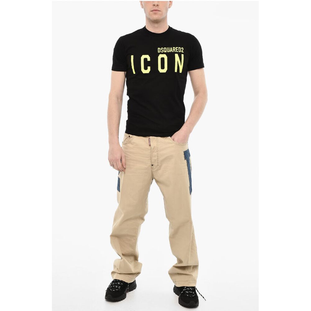 Dsquared² Cotton ICON Crew-neck T-shirt with Print