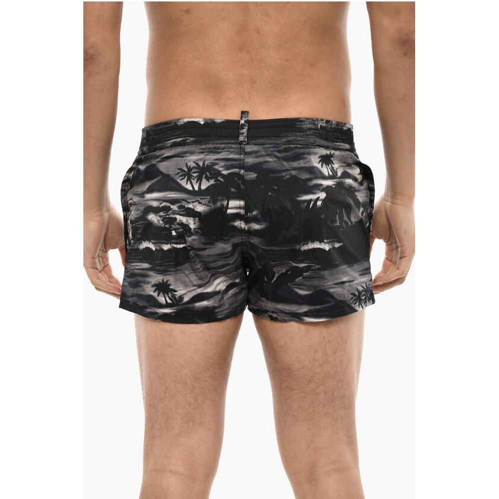 Dsquared² Beach Print Boxer Swim shorts