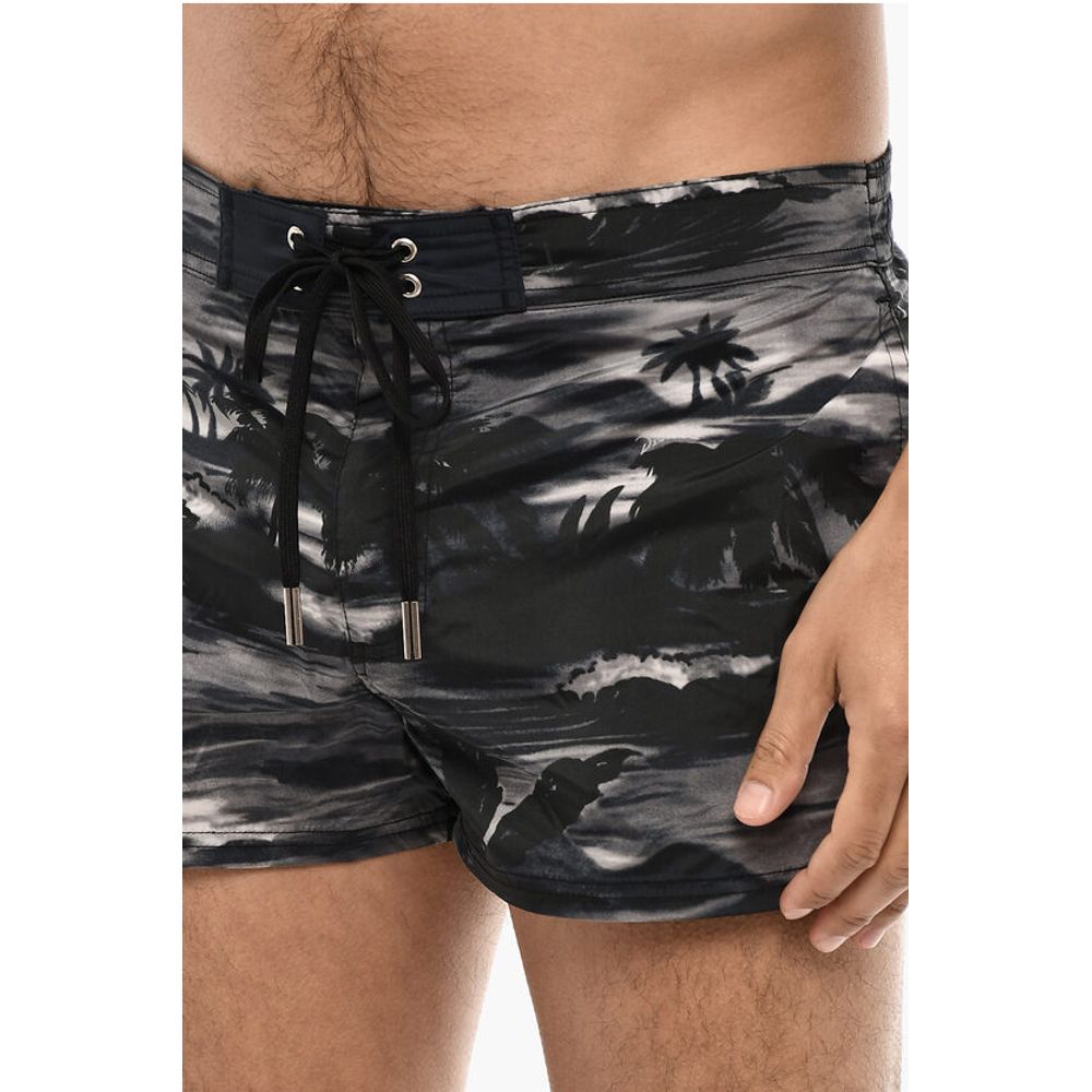 Dsquared² Beach Print Boxer Swim shorts