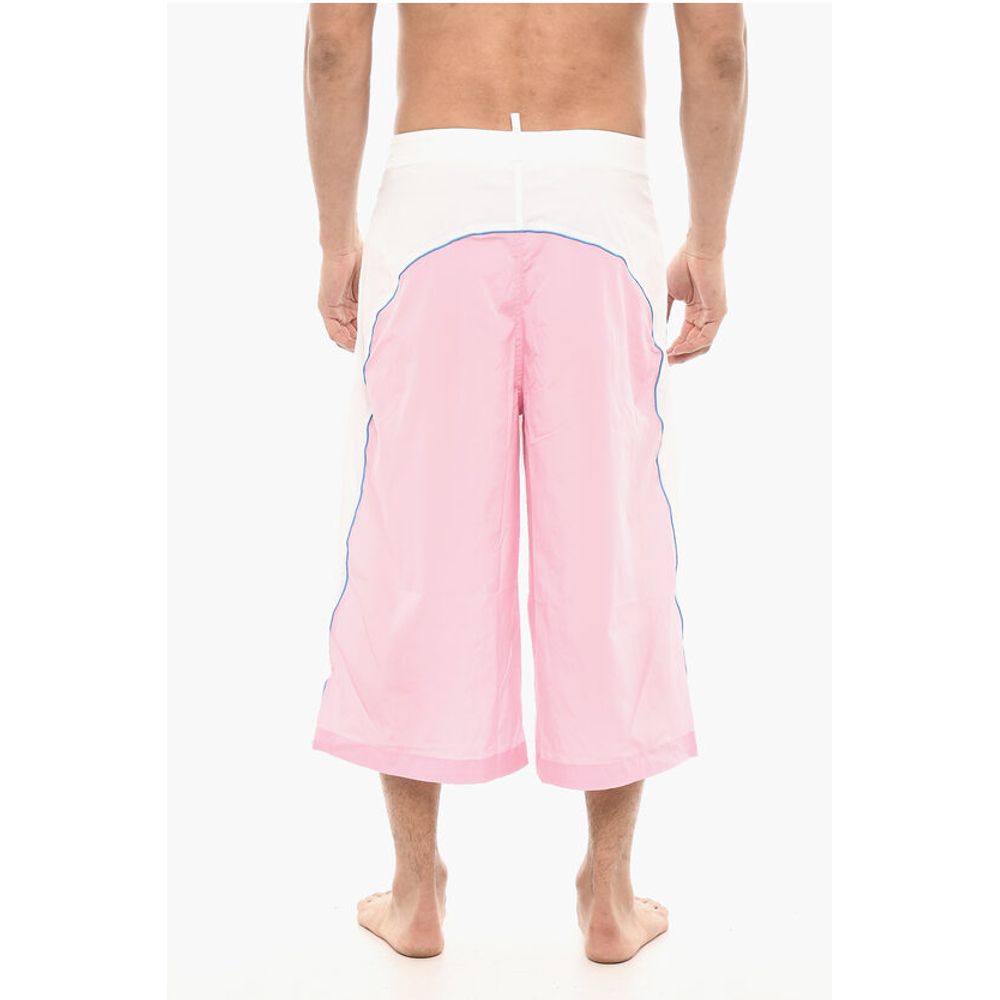 Dsquared² Logo Print PIRANHA Swim Shorts
