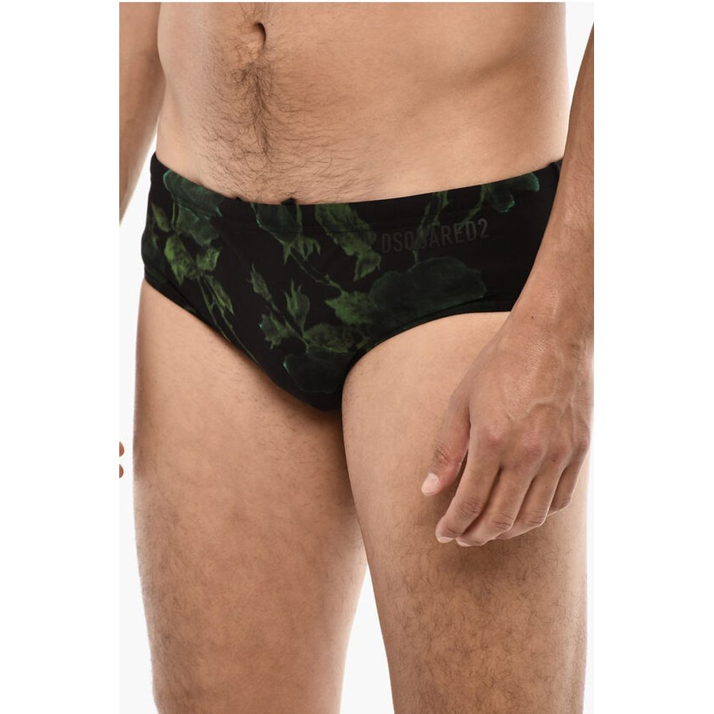 Dsquared² Printed Slip Swimsuit