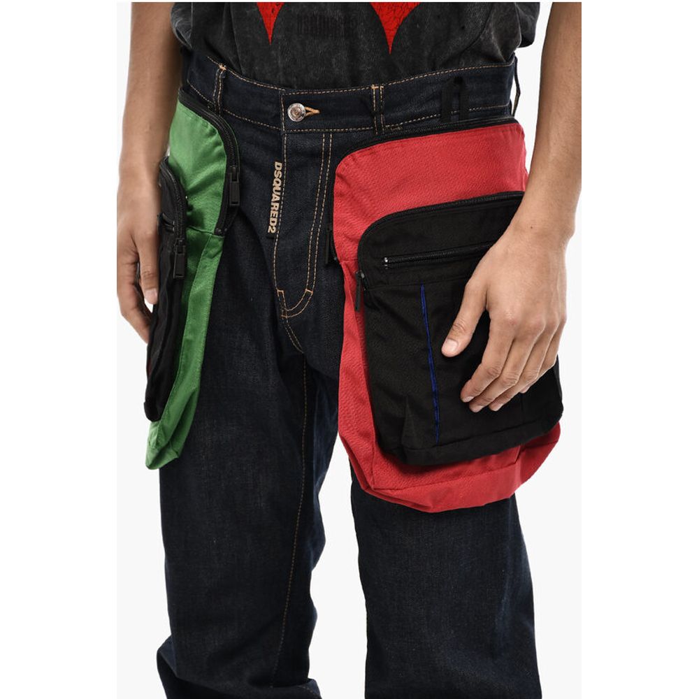 Dsquared² Tricolor Jeans With Maxi Pockets