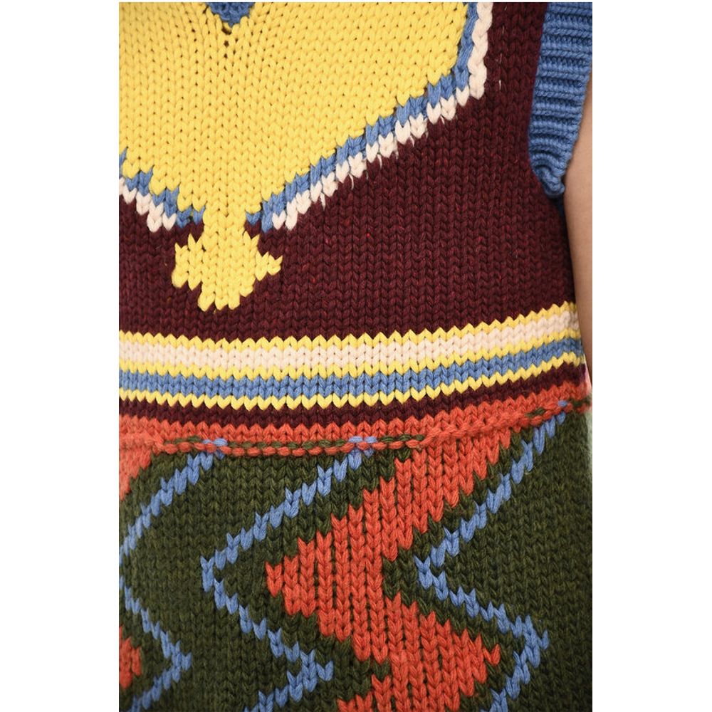 Dsquared² Sleeveless Multicolor Sweater
