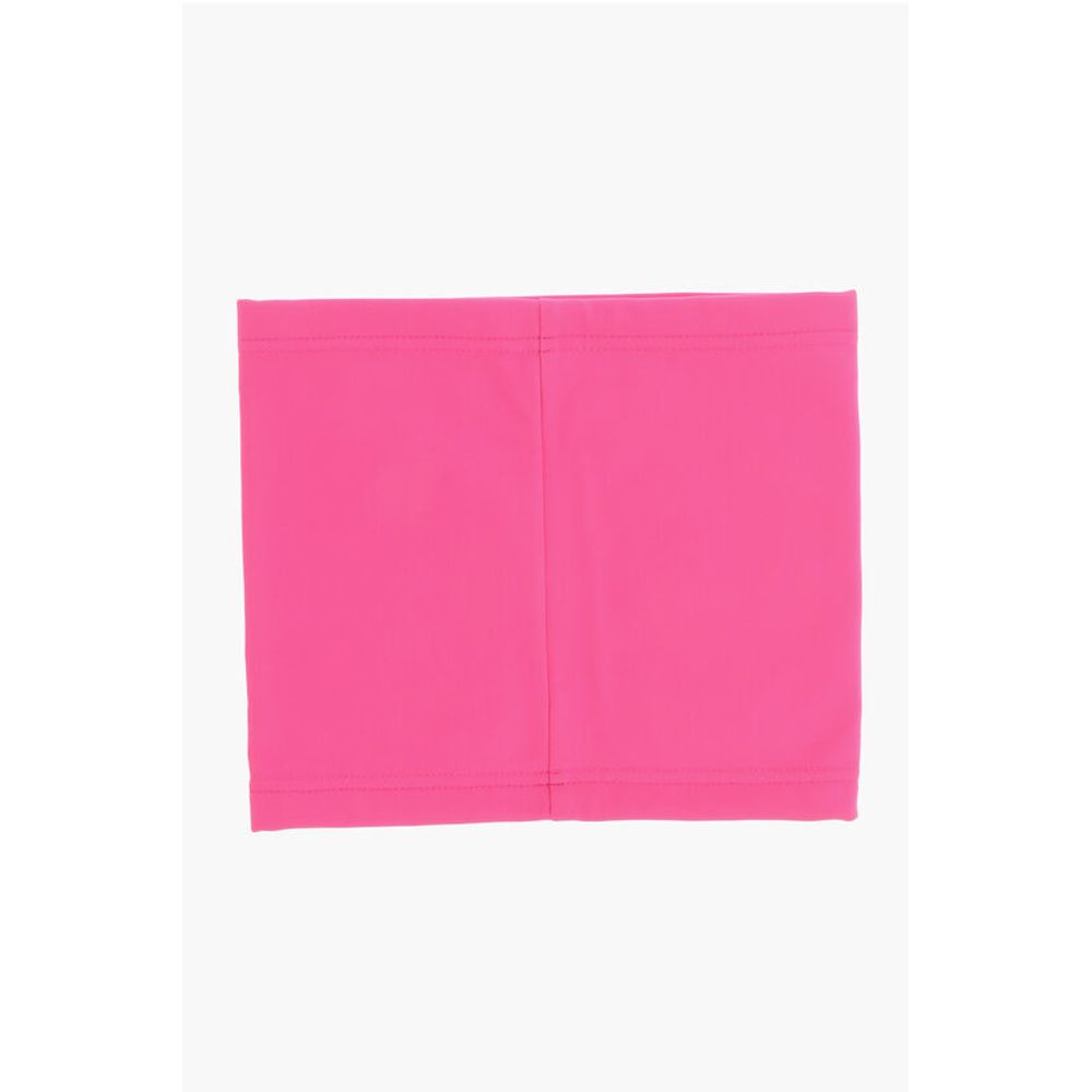 Dsquared² Solid Color Snood with Contrasting Logo