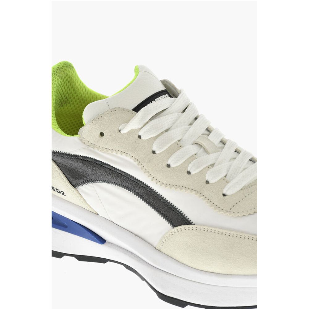 Dsquared² Low-Top SLASH Sneakers With Leather Details